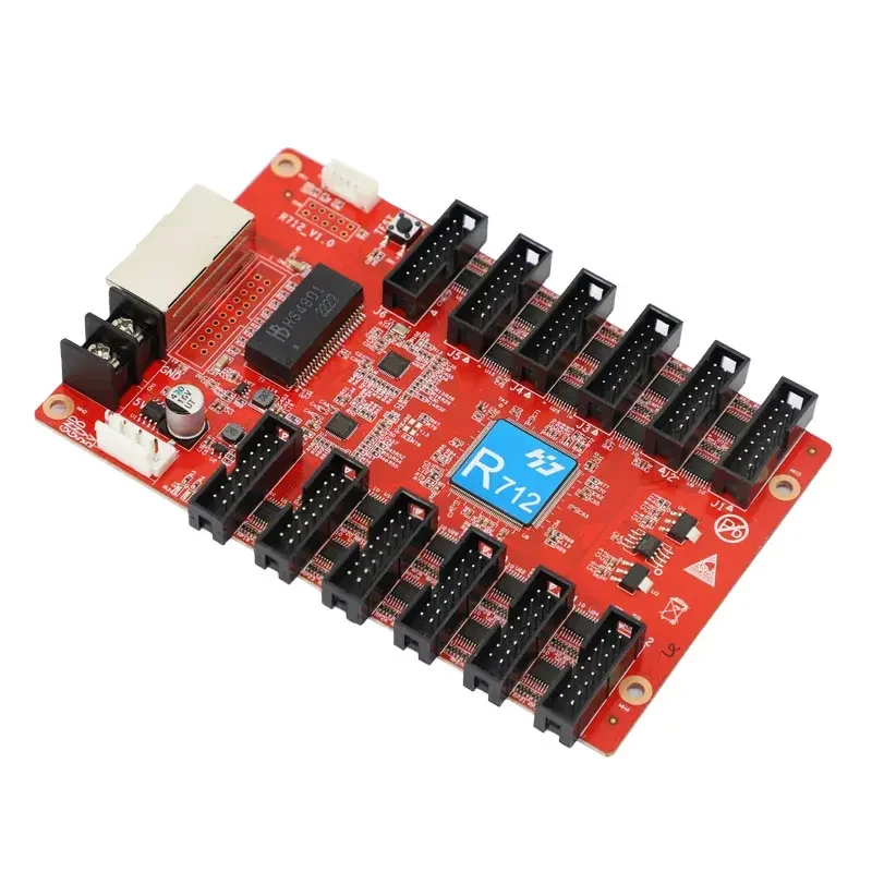 HuiDu Receiving Card Controller HD R712 Support Both Synchronous and Asynchronous Control System Upgrade Instead of HD R512T