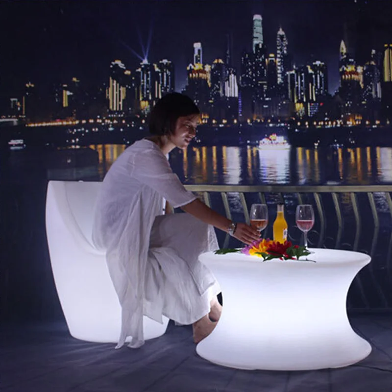 16Colors Changing Illuminated Decoration LED Bar Table Waterproof Lighting LED Coffee Table
