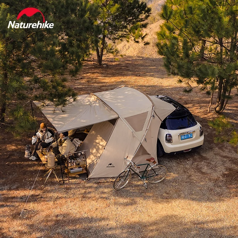 Naturehike sħaba tinda tal-ġenb tal-karozzi selvaġġi protezzjoni mix-xemx kontra x-xita UPF 50+ tinda tal-awning tal-karozzi