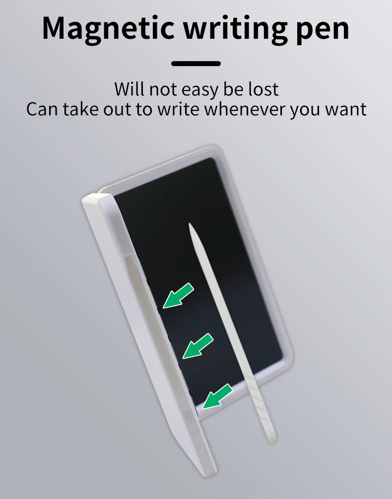 12-Digit Calculator With Writing Tablet Desk Calculator Large Display Basic Office Calculators 6'' LCD Writing Board