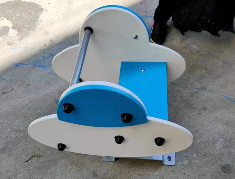 Second-hand Outdoor Playground Equipment - Kindergarten Spring Rocking Horse and Rocking Chair Toys for Children