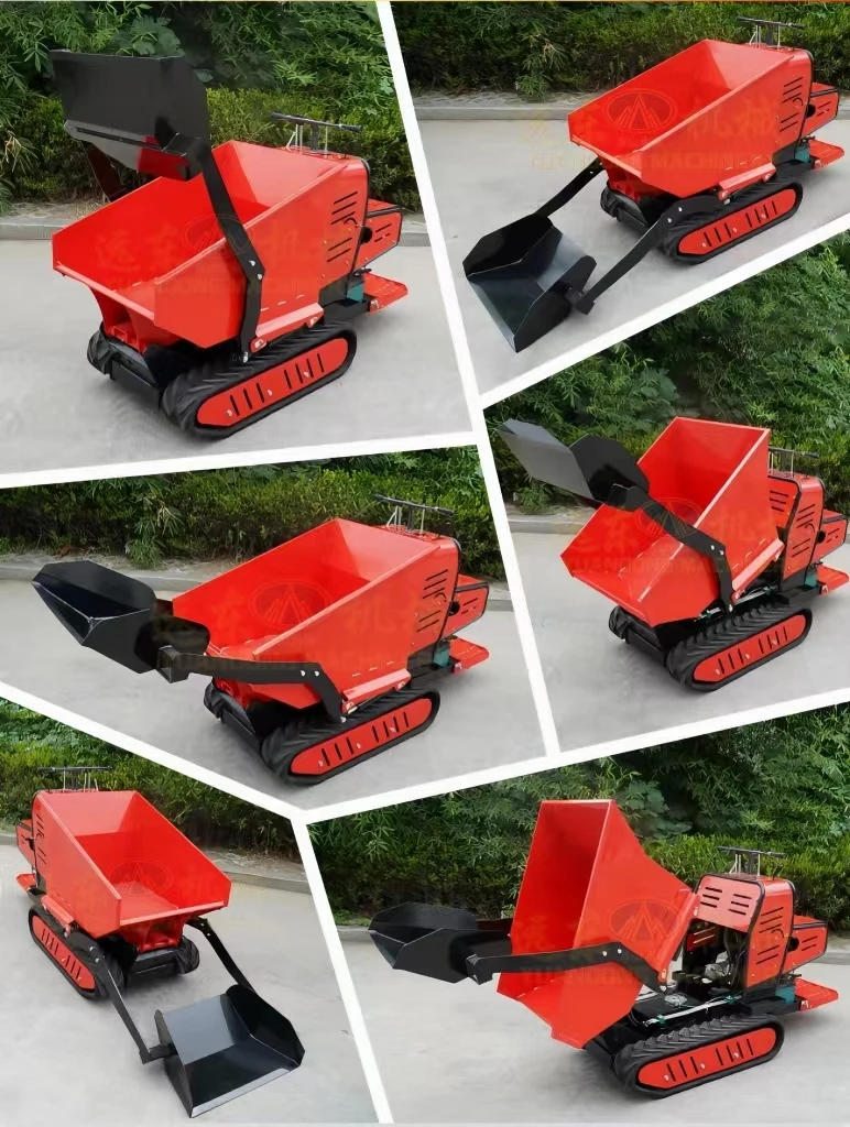 Hydraulic Lifting Rotate Buggy Car B & S Mini Dumper Cargo Transporter ...