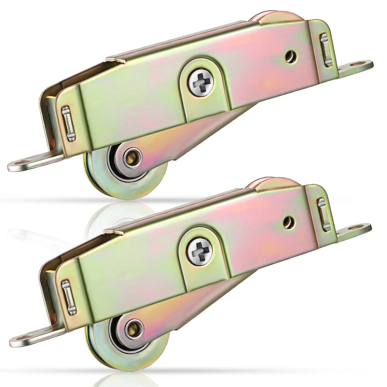 Sliding Glass Door Roller Wheels - 1-1/8" Stainless Steel Ball Bearing, Pair (Part #R-7118 / D1692)