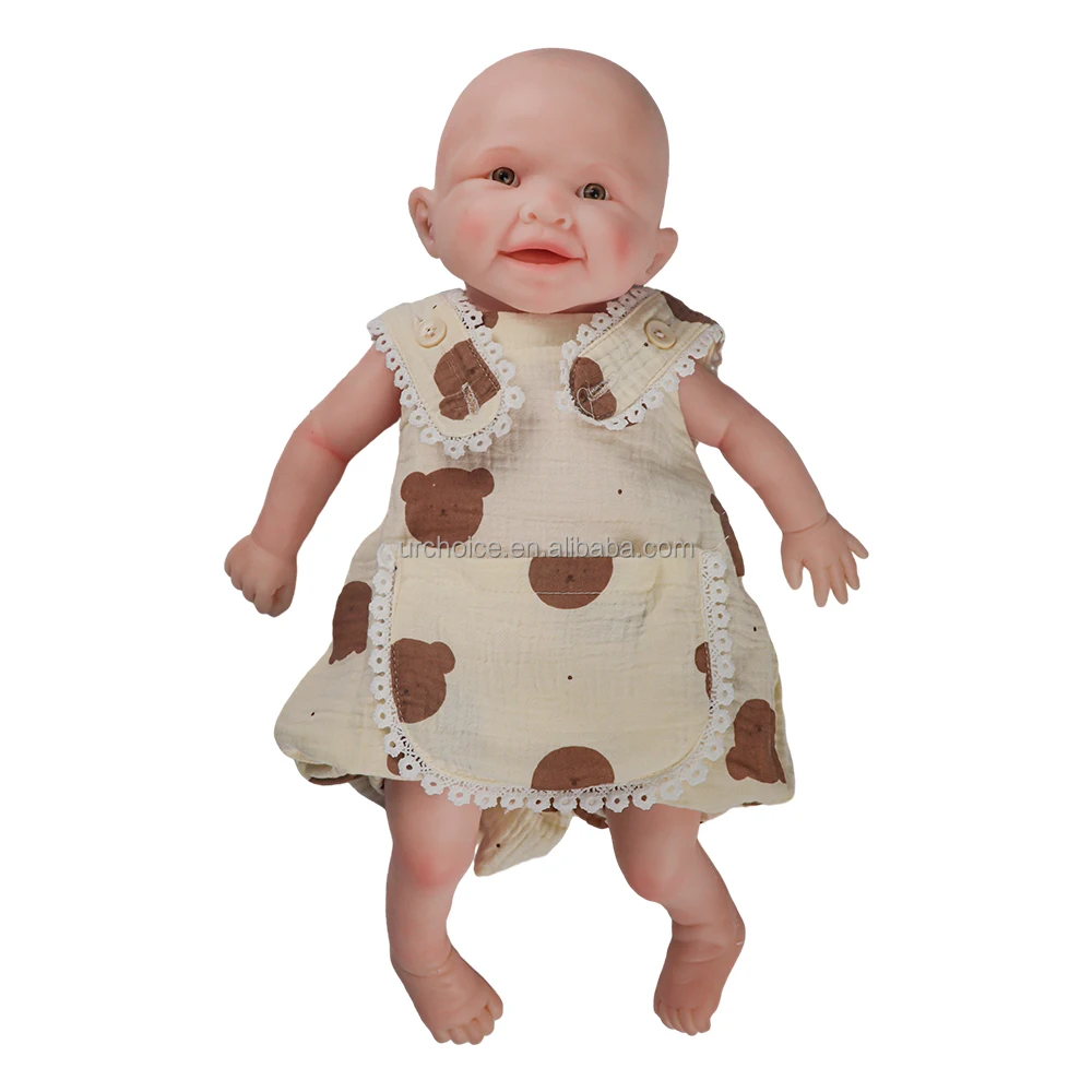 child crossdresser Realistic 19 Inch Reborn Baby Toy - Full Solid Silicone