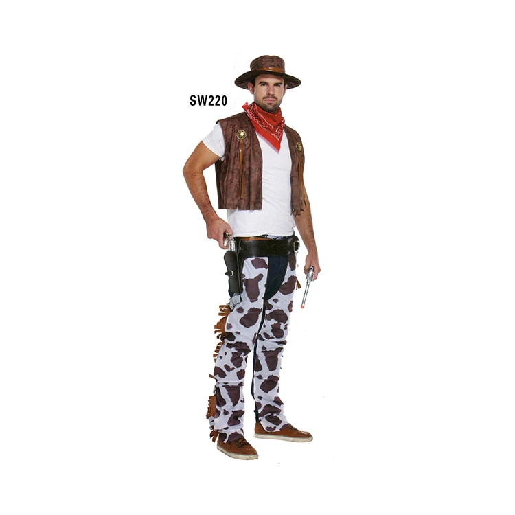 Carnival Costumes Cosplay Men's Costume Halloween Cosplay Cowboy Suit ...