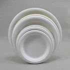 Disposable Biodegradable Plates Sugarcane Bagasse Paper Pulp Mould Plates