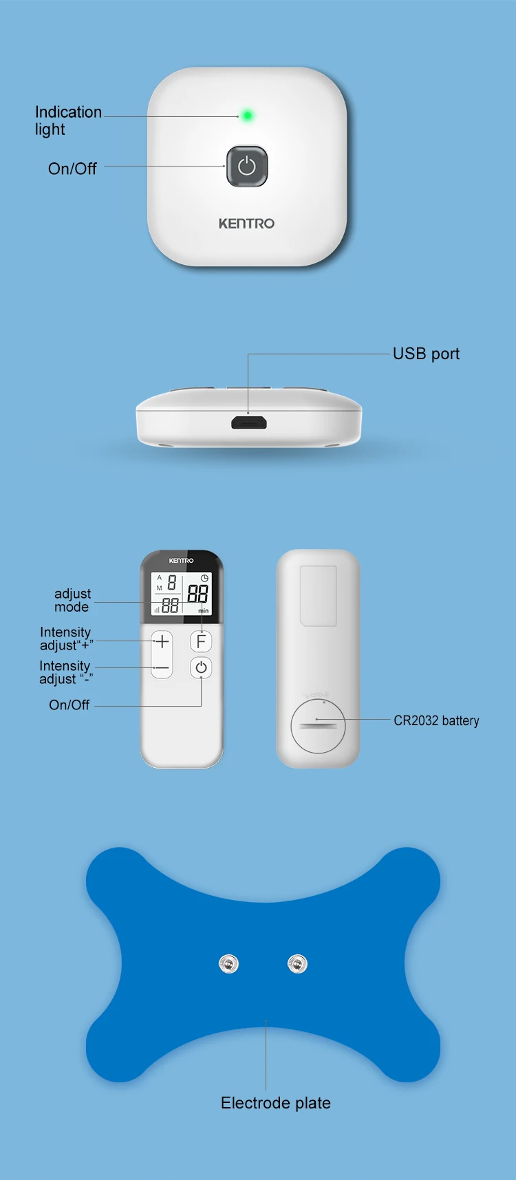 New Product Ideas 2023 Professional Tens Machine Tens Therapy Device ...