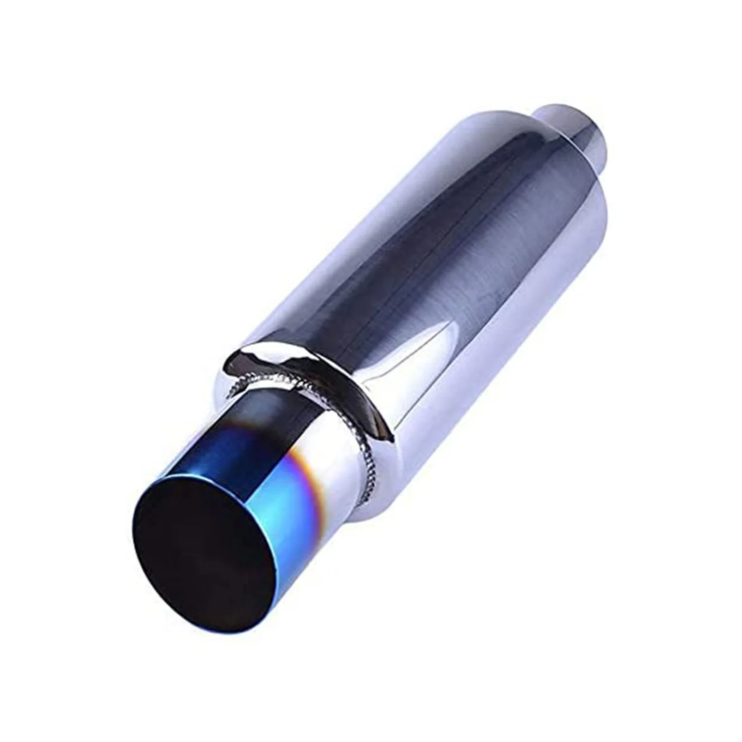 Глушитель выхлопной трубы из нержавеющей стали с клапаном/разными звуками универсальный