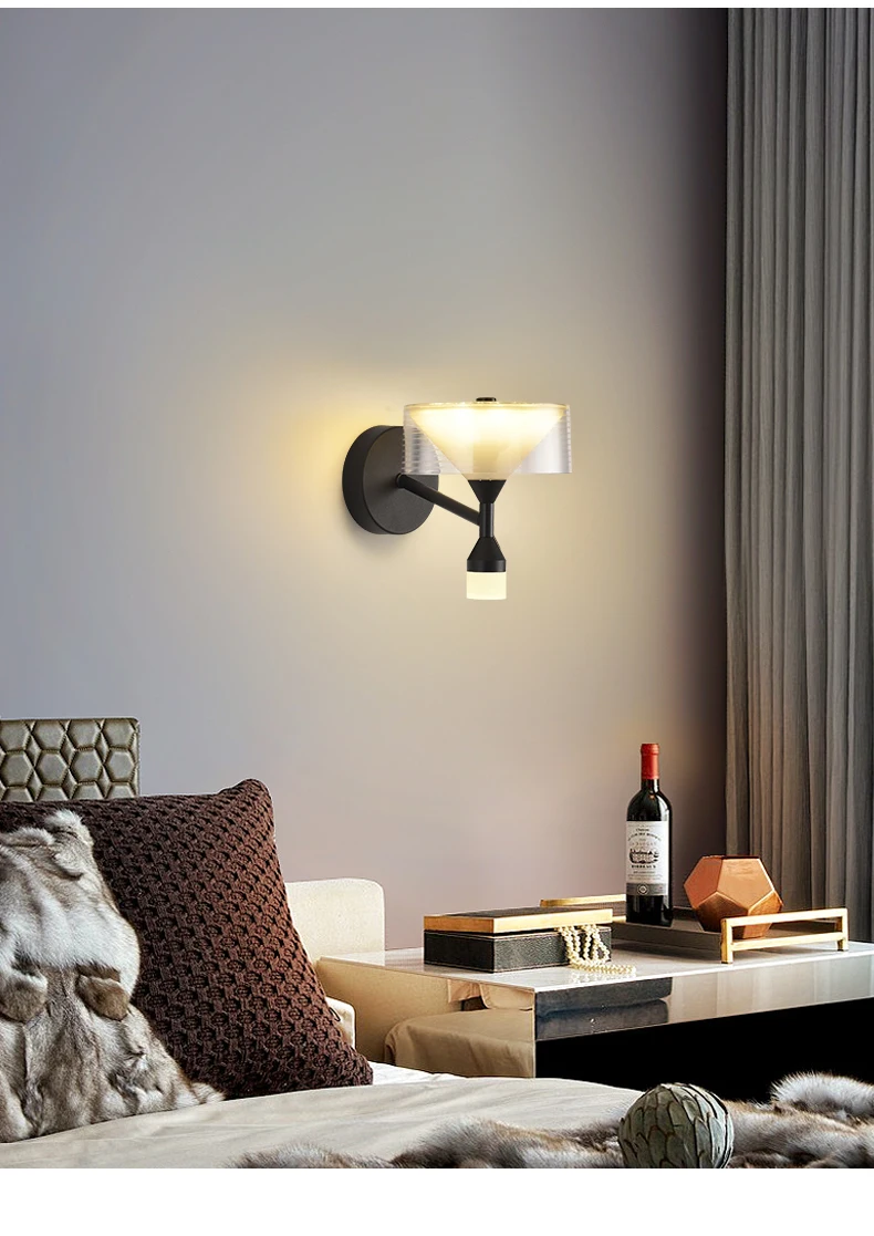 New Design Modern Luxury Wall Light Simple Fashion Nordic Living Room ...
