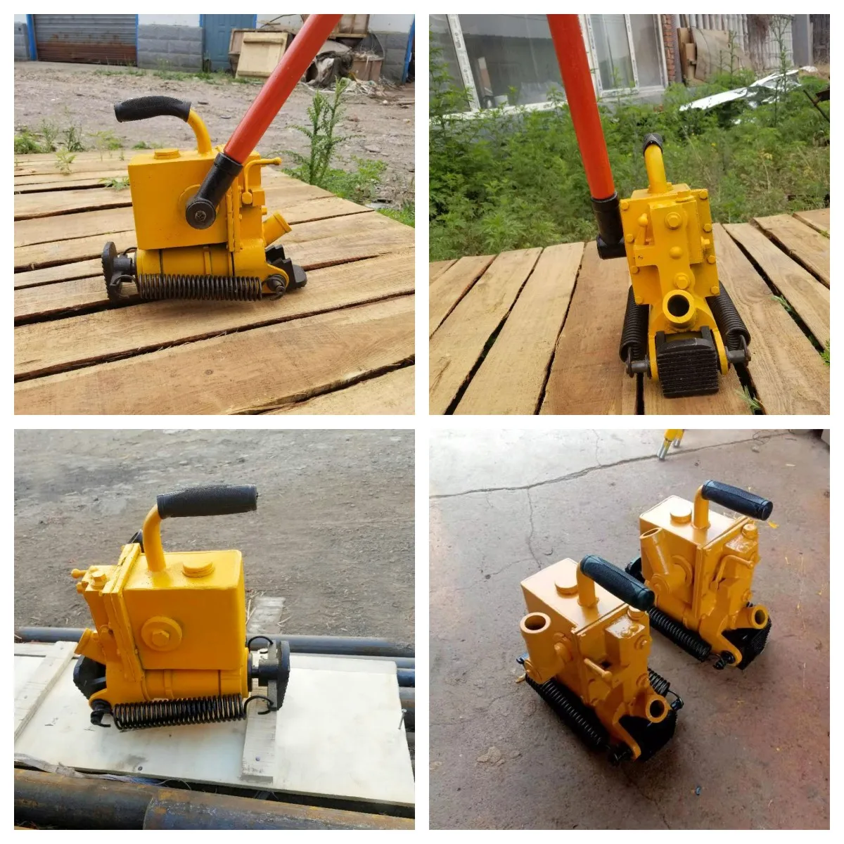 15T Hydraulic Rail square pillow used for adjust the sleeper distance