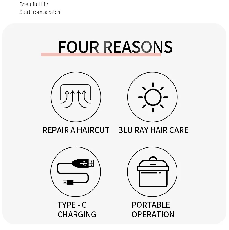 2 In 1 Hair Trimmer Hair Shredder Hair Split Ends Trimmer Buy 2in1