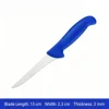 Cuchillos deshuesadores azules de 5 pulgadas