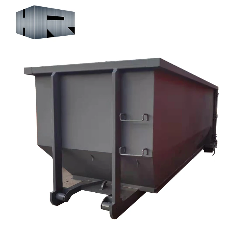 25cbm Waste Management Waste Recycling Stackable Roll on off Container Customized Roll off Waste Dumpster