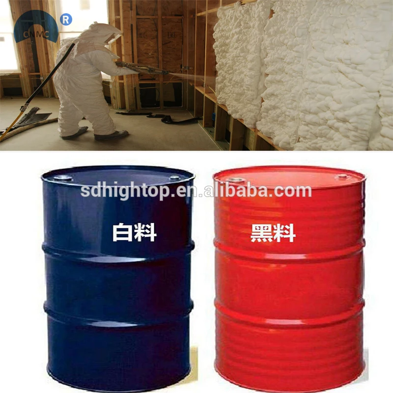 Two Component Closed Cell Polyurethane Insulation Espuma De Poliuretano PU Spray Foam