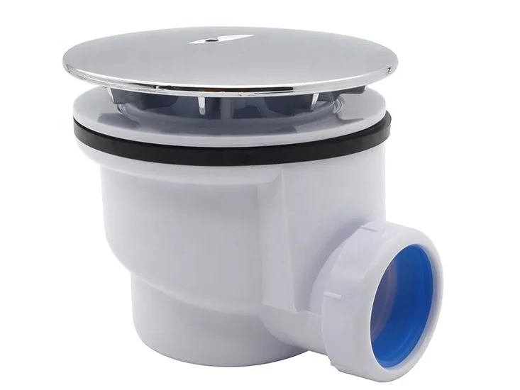 Guida 718030 115mm Chrome Fast Flow Easy Clean Shower Enclosure Tray