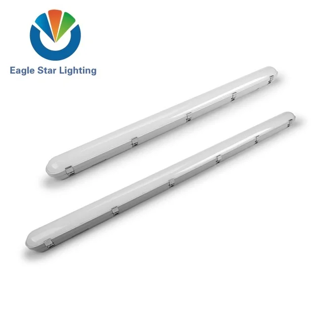 UL cUL ETL DLC 4 фута 120 см 1200 мм 60 Вт Светодиодный светильник с тройной защитой, светодиодный паровой плотный светильник