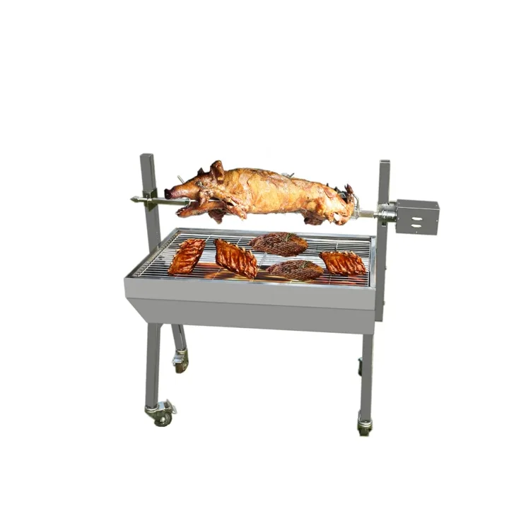 hot selling heavy duty charcoal bbq roaster grill spit