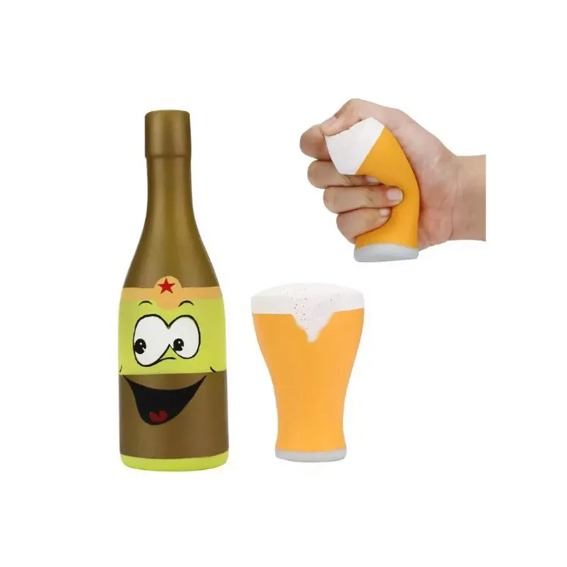 Оптовая продажа дешевая антистрессовая медленно восстанавливающая форму мягкая игрушка чашка для молока и чая кофе