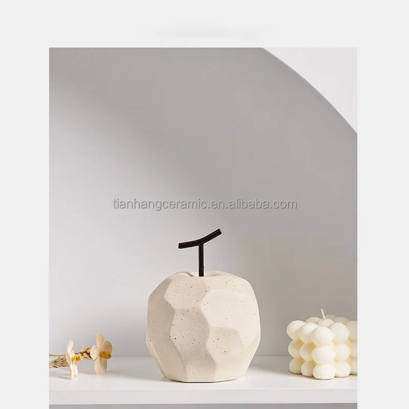 Ceramic apple and pear crafts Interior nordic Modern Luxury Living Room Home Decoration Accessories.jpg
