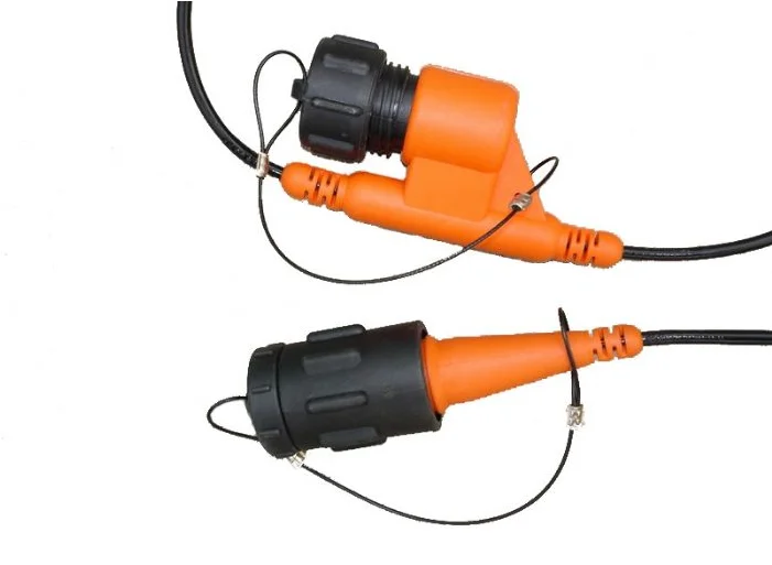 Best Selling Geophysical Connector 408 male connector with geophone cable , WPC2AM geophone connector