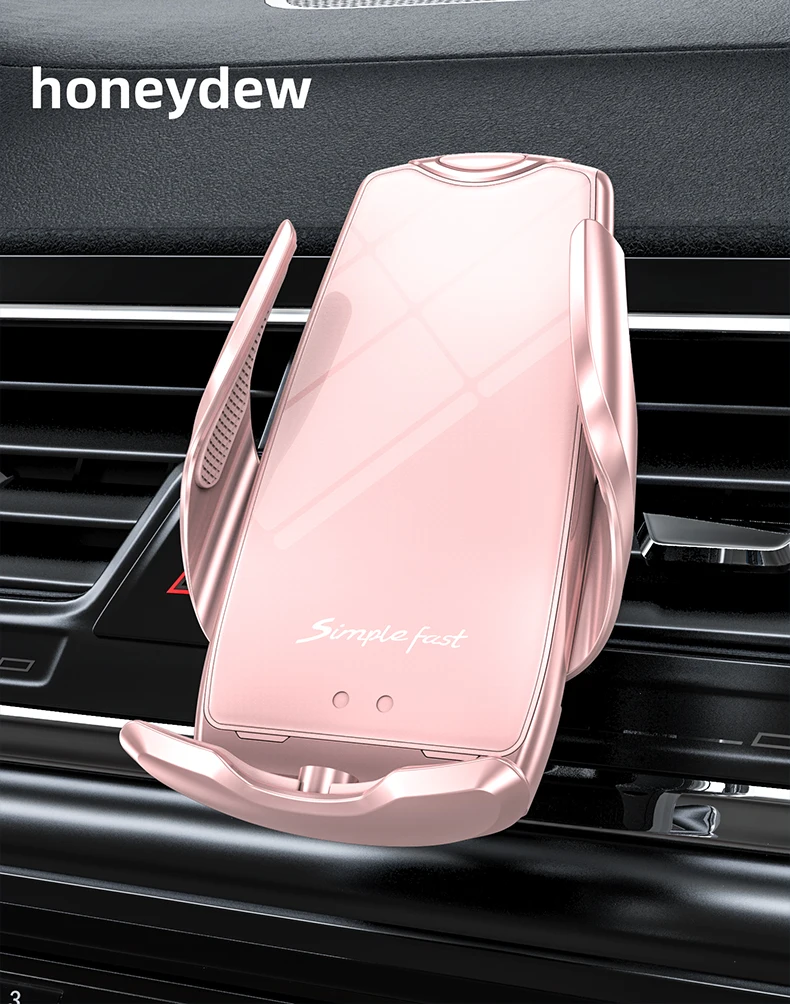 2 In 1 Wireless Car Phone Holder Charger Induction1 In Car