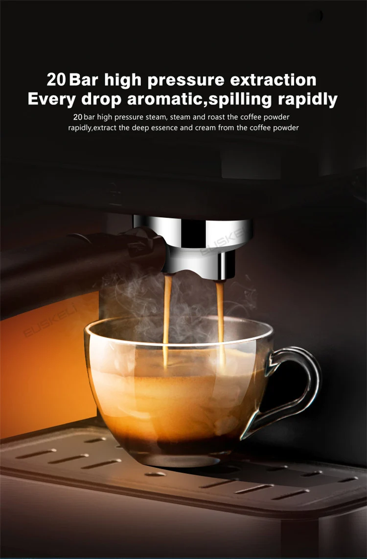 Italian Espresso Coffee Maker Wholesale High Quality Roaster Espresso Coffee Machine Home