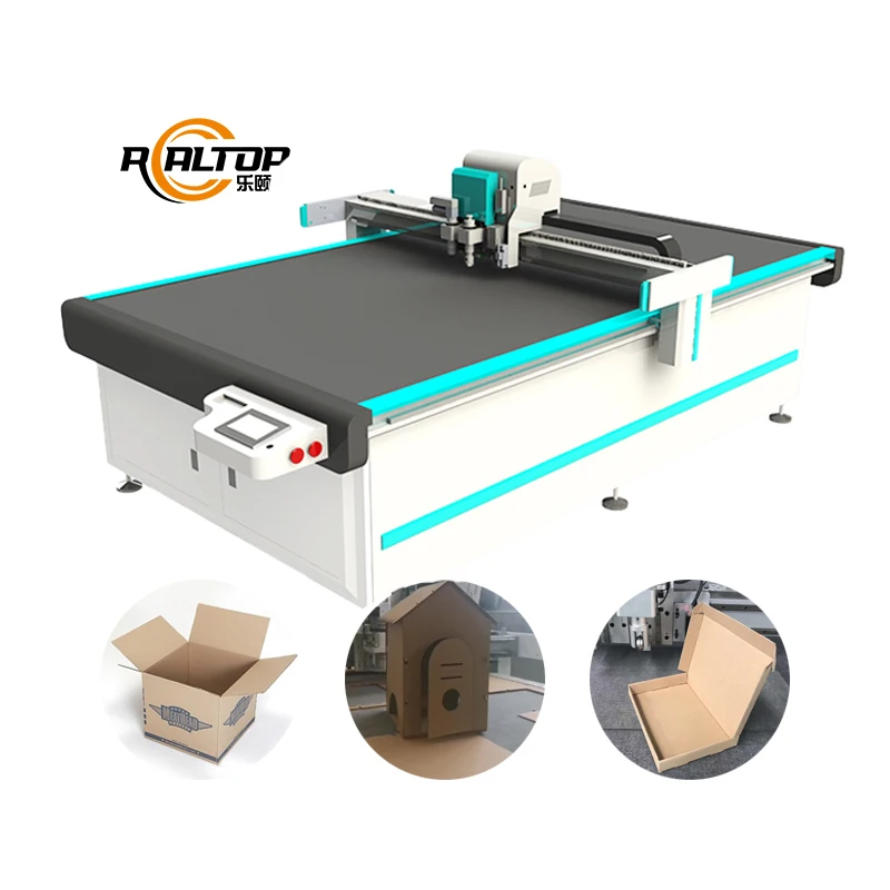 CNC Cardboard Machine  2516 Size  Paper Folding Plotter Carton Cutting Slitting Machine Digital Flatbed Cutter