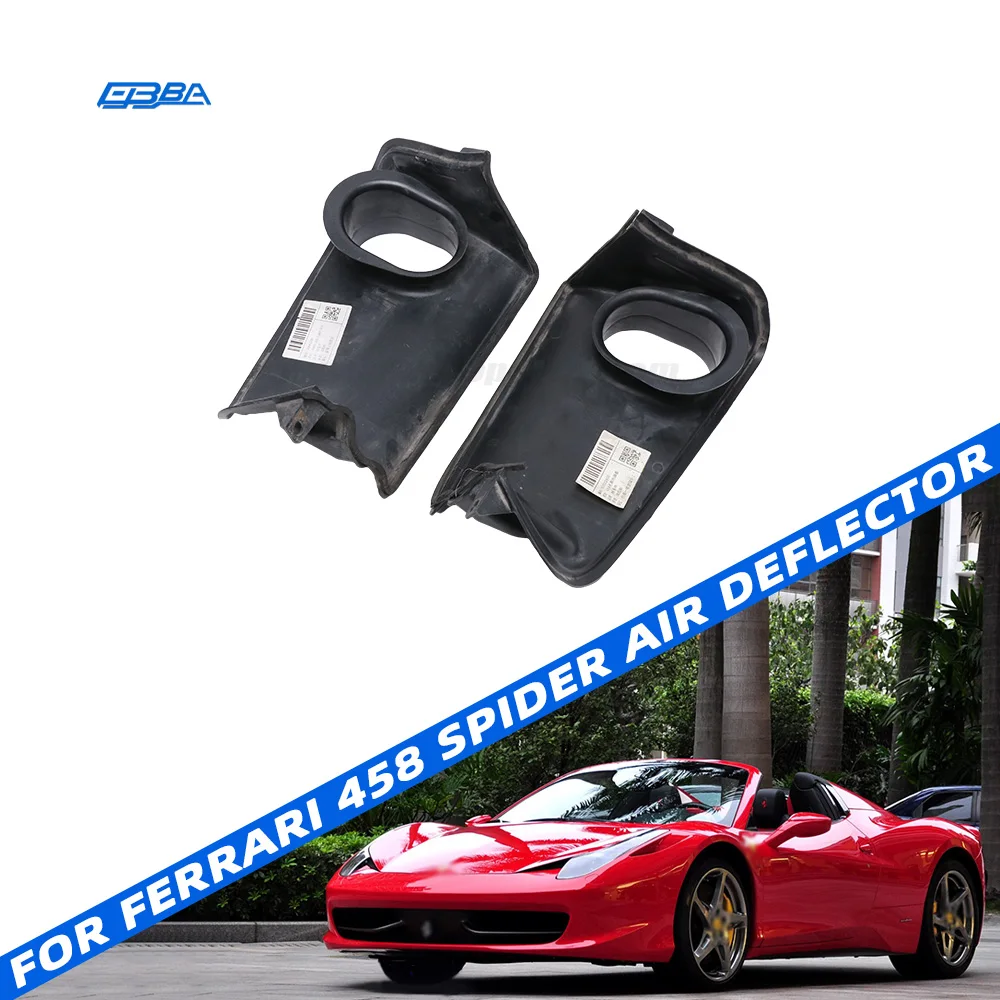 Suku Cadang Pembongkaran Bahan Asli Deflektor Udara Mobil untuk Ferrari 458 Versi Convertible L 83002200/600 R 83002700/800