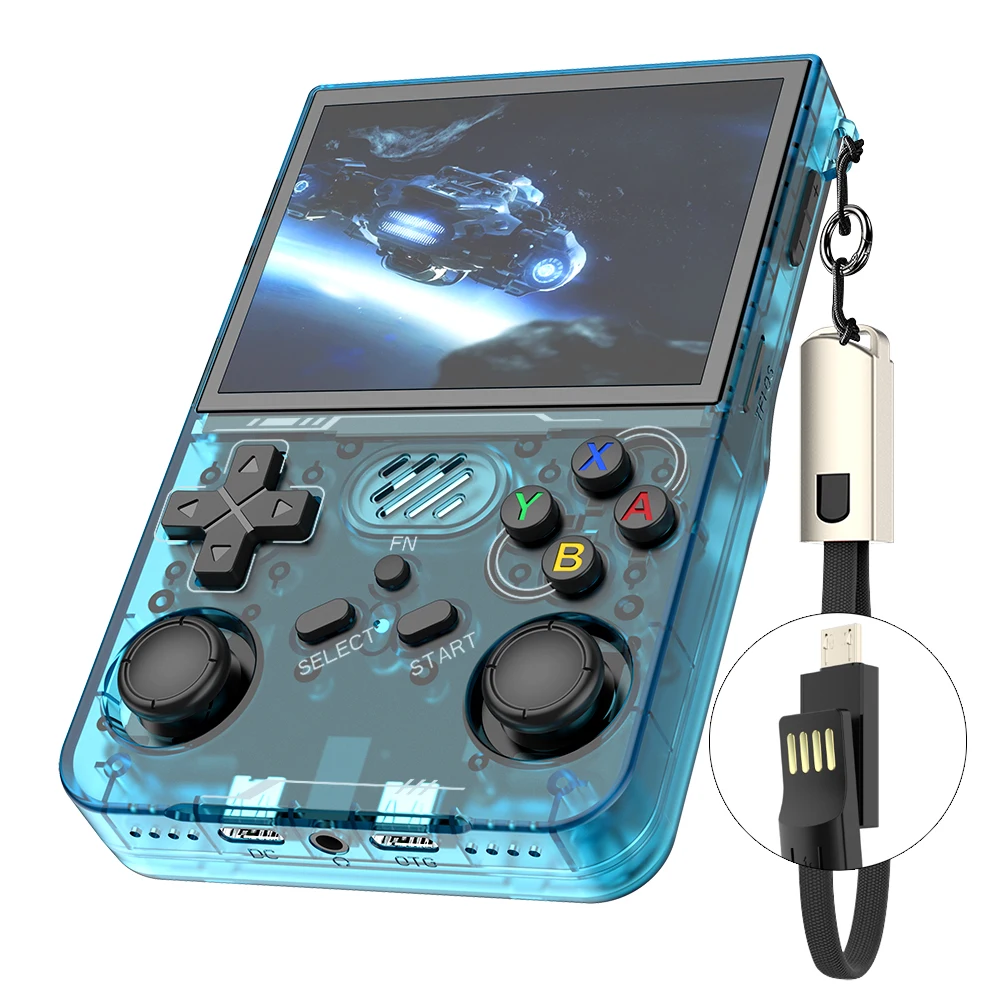 Melhor Preço 2025 R36 Xx Console de Jogos Portátil Clássico Jogos
