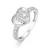 2.1mm*6+1.8mm*4+1.6mm*11 Zircón Oro Blanco