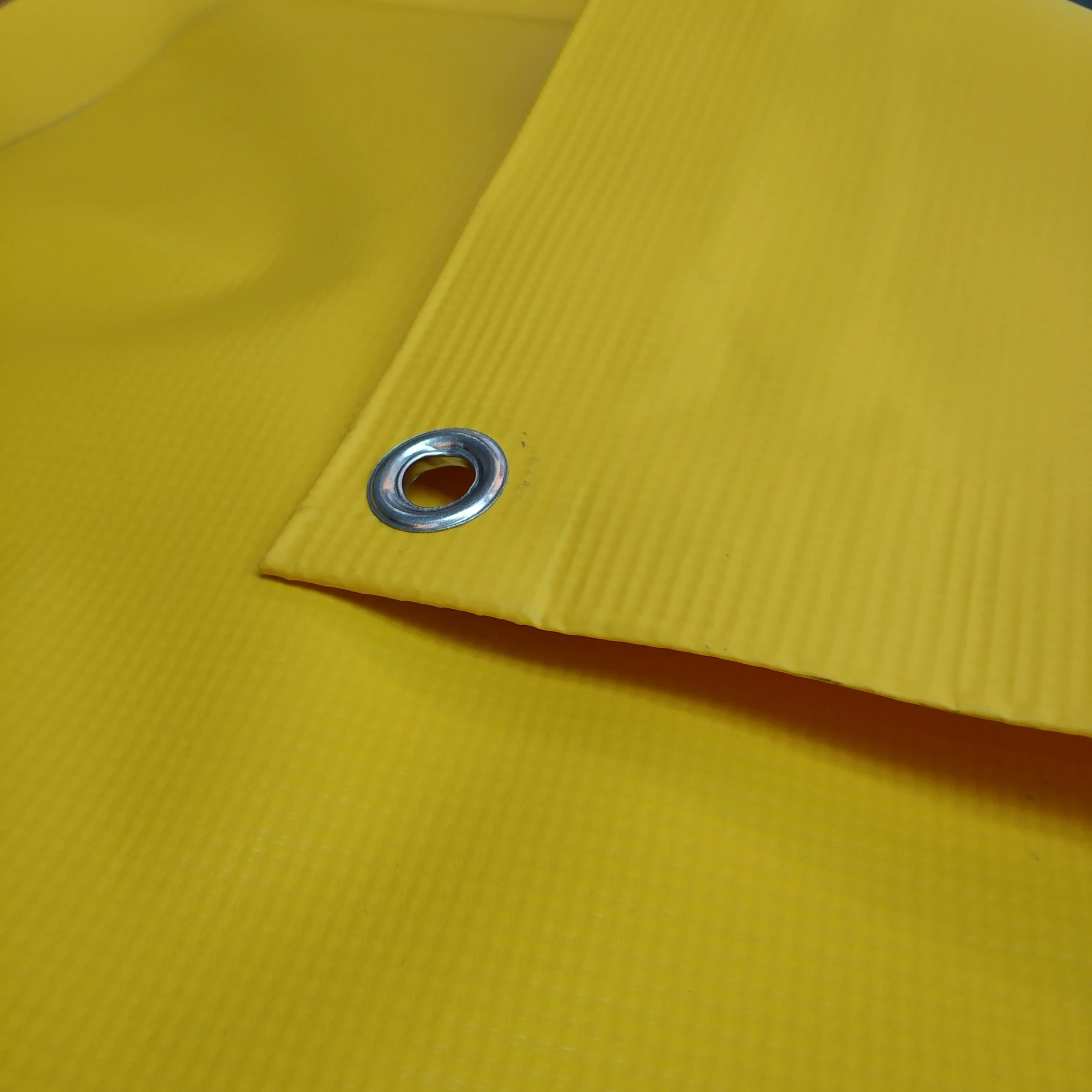 Coated Waterproof Pvc Tarpaulin Polyester Material Pvc Tarpaulin Roll for Tent