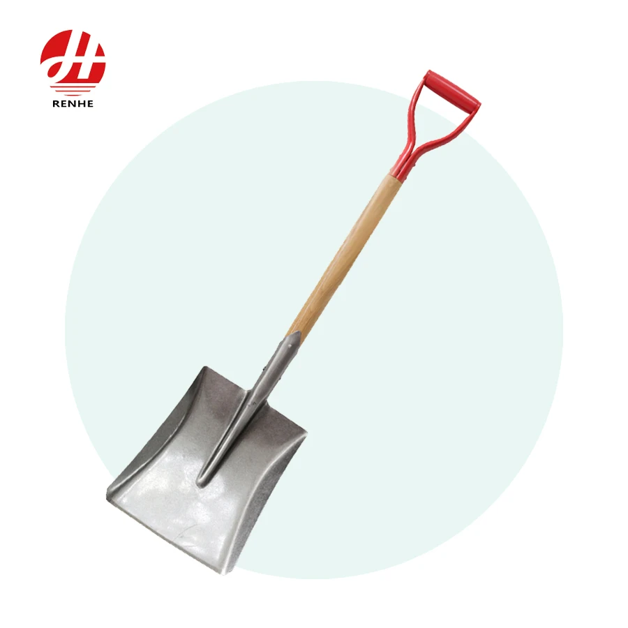 Wholesale Metal Steel Hand Tools Agricultural Spade Digging Shovel with Wooden Handle for Gardening and Farming