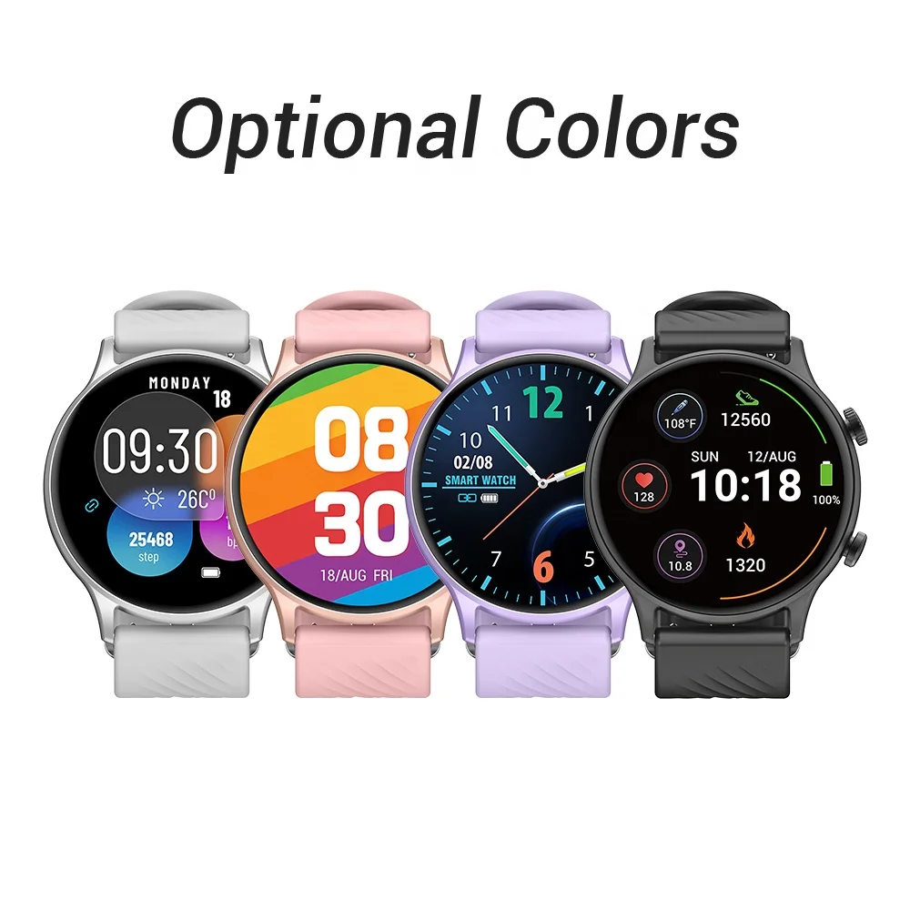 2024 ZL73J Smart Watches - High Quality Round Fitness Trackers