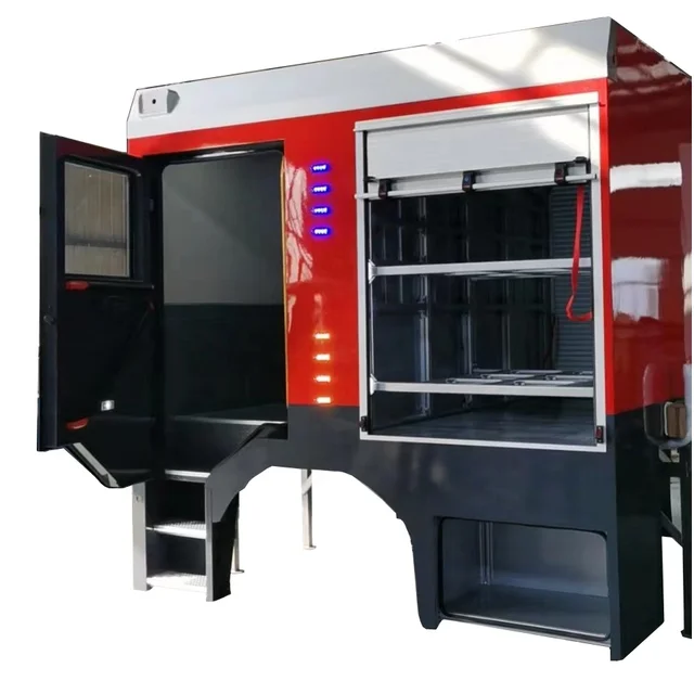 China factory  Best selling Customized Independent crew cabin for firefighting vehicle