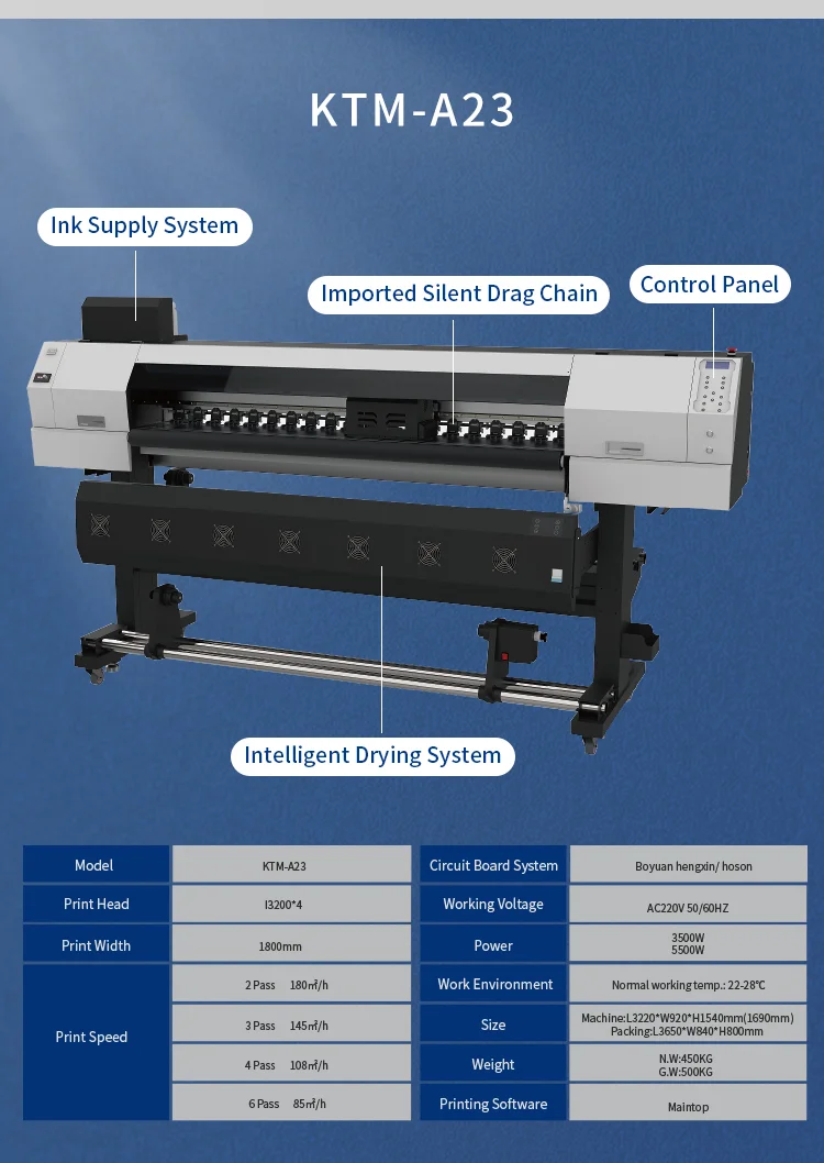 KTM-A23 Digital Sublimation Printer