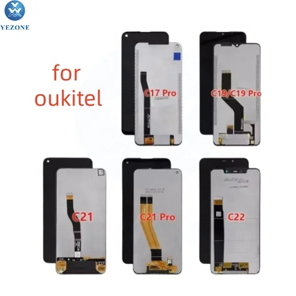 For Oukitel C17 Pro Touch Screen Lcd for Oukitel C32 C21 C23 C21Pro C22 C25 C32Pro C33 C35 C36 C17 C18 C19 Pro Original Display