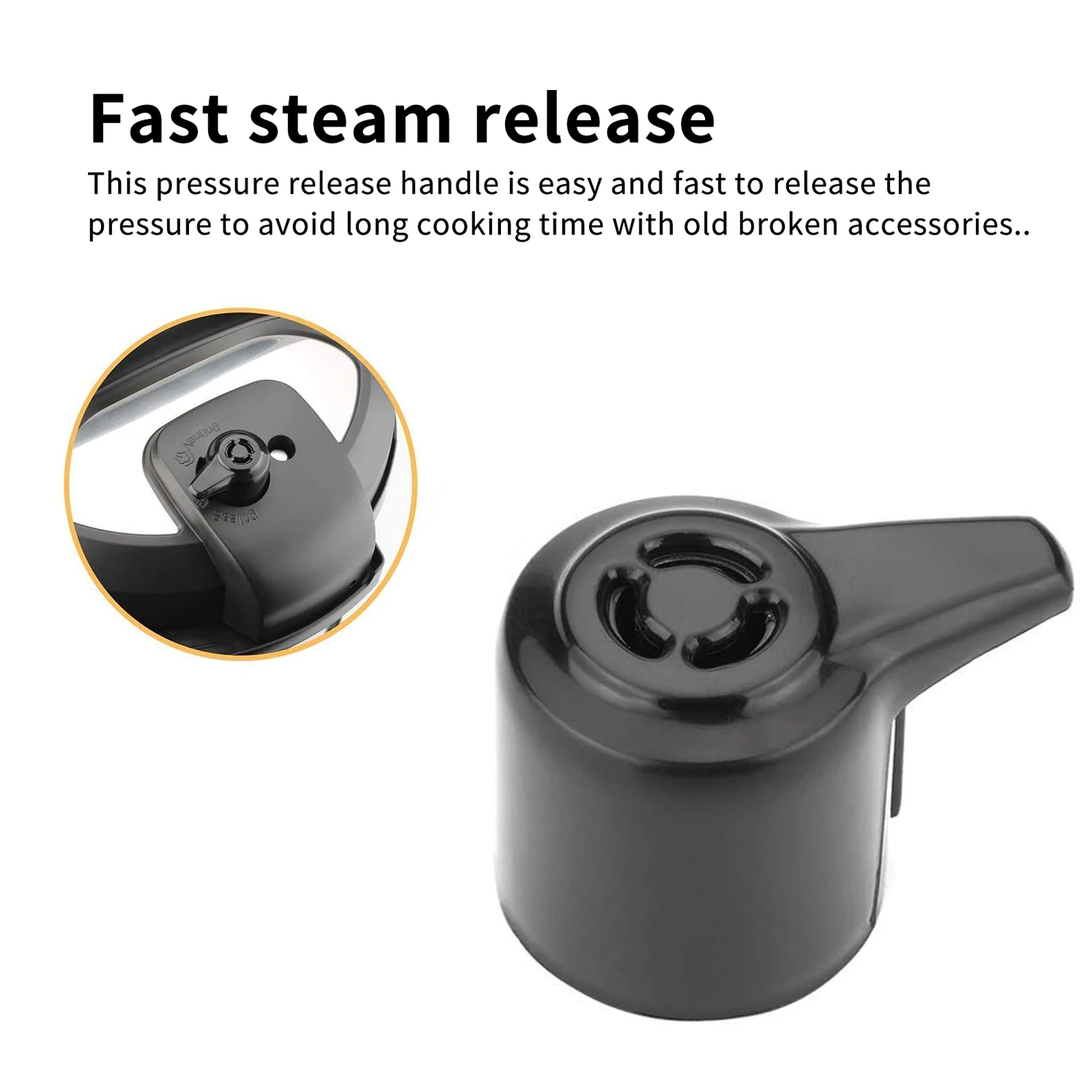 Steam Release Valve, 2Pcs Instant Pot Valve for Instant Pot Duo