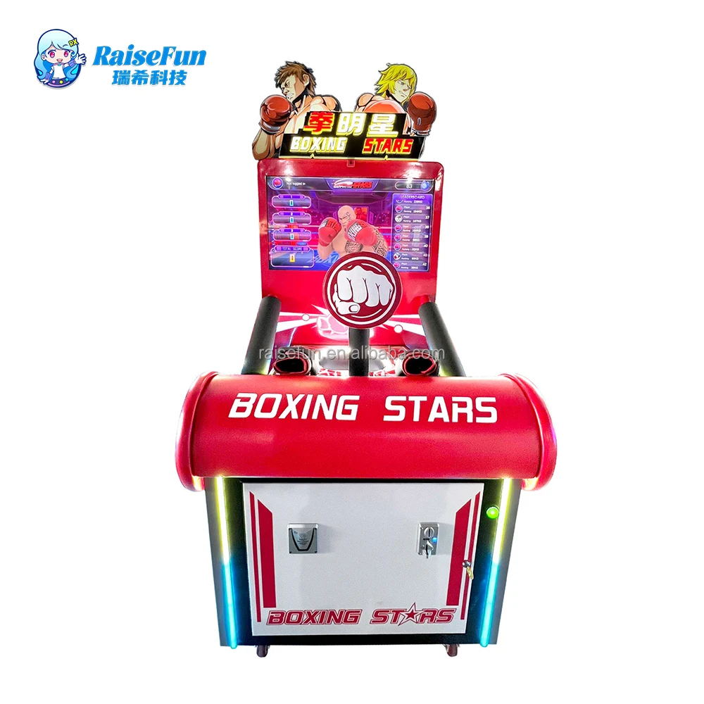 Punch  Arcade Machine Punch Ball Machine  Punching Machine Game Prize Punching Bag Game Dynamic Boxer Arcade Game for Sale