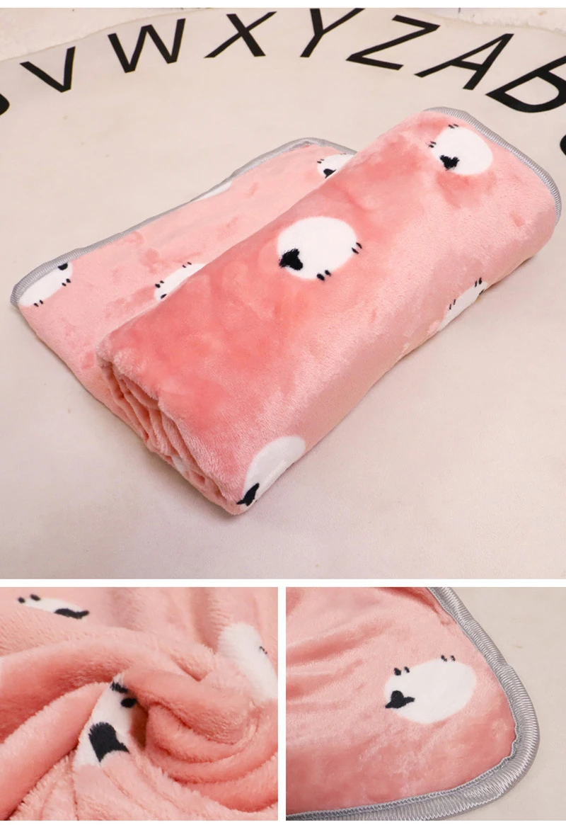 Winter Warm Dog Blanket Soft Pet Blanket For Dogs Cats Comfortable Dog Sleeping Blanket Pet Bed