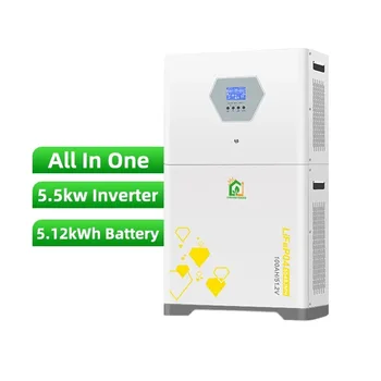 Home backup solar energy storage integrated system 10KW all-in-one battery