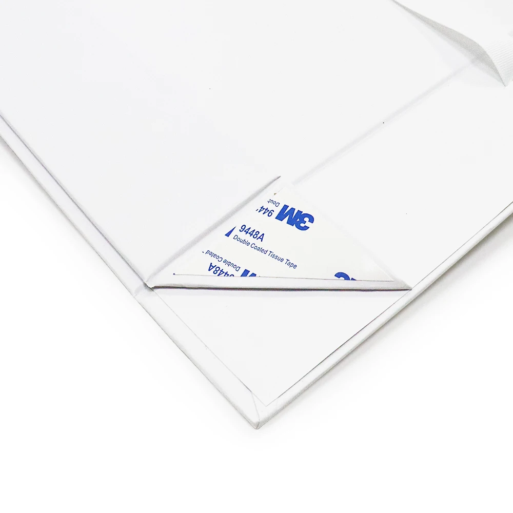 Luxury Packaging Box Clothes Foldable White Rigid Gift Box