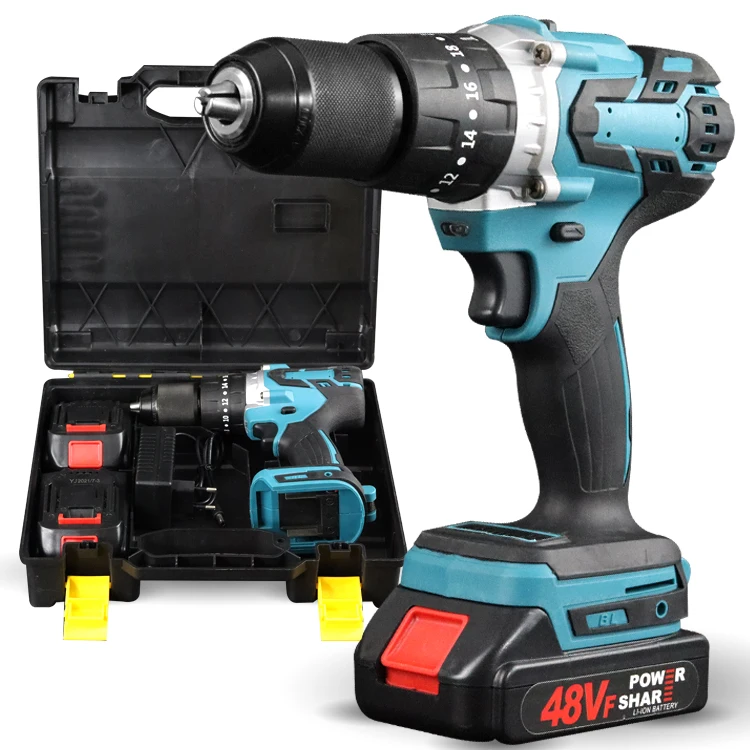 High Quality Cordless Brushless Hammer Drill Battery Charger Power Tools