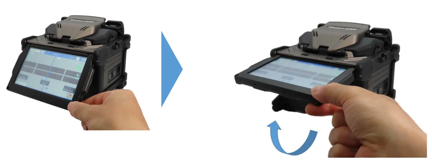 Original Japan Optical Fibre Equipment Fusion Splicer 45S With Fiber Cleaver updated from 41S+ splicing machine
