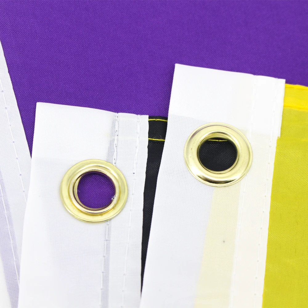 Genderqueer Flag 3x5 Ft Non-binary Gender Pride Lavender Green Identity Sex GQ - Foto 7