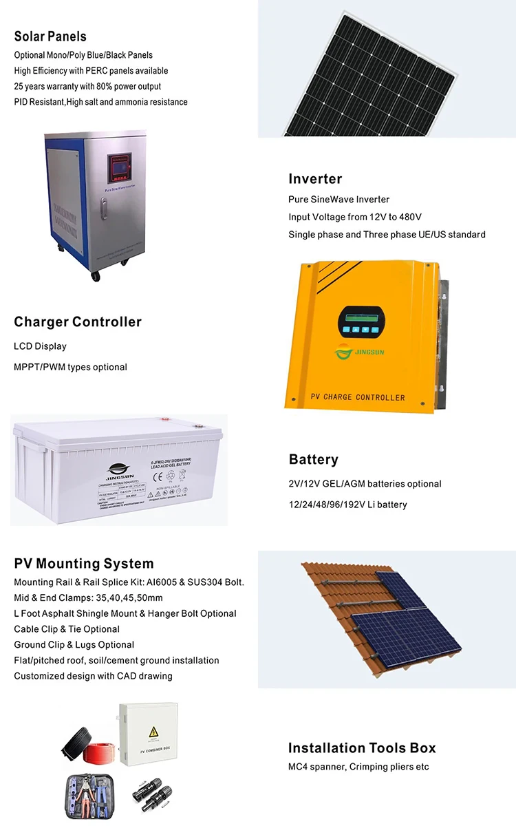 Wholesale Solar System Easy Installation Oem 5kw Off Grid Solar Power Energy System Home Power