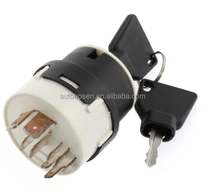 3 Month Wty PANGOLIN 701/80184 701-80184 701-45500 701/45500 Ignition Switch with 9 pins 2 Keys for JCB JCB200 JCB220 Excavator Spare Parts 