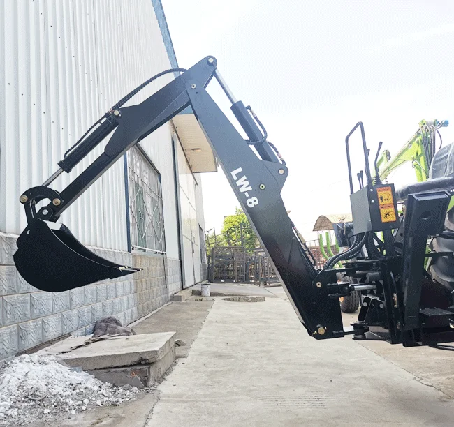 Tractor Implement 3 Point Backhoe Attachment