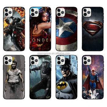 Super Hero Custom Mobile Phone Case for iPhone 16 15 14 Pro Max Marvel Phone Case for iPhone 13 12 11 Spider Man