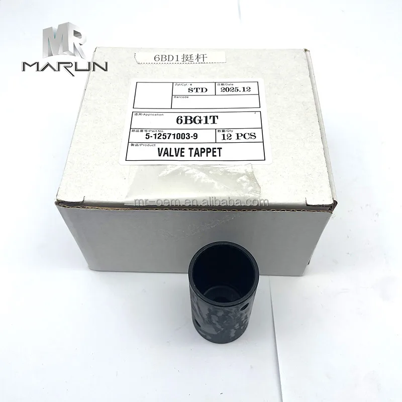 5-12571003-9 ZX200 for Engine 6BG1 Excavator Original Valve Tappet Construction Machinery