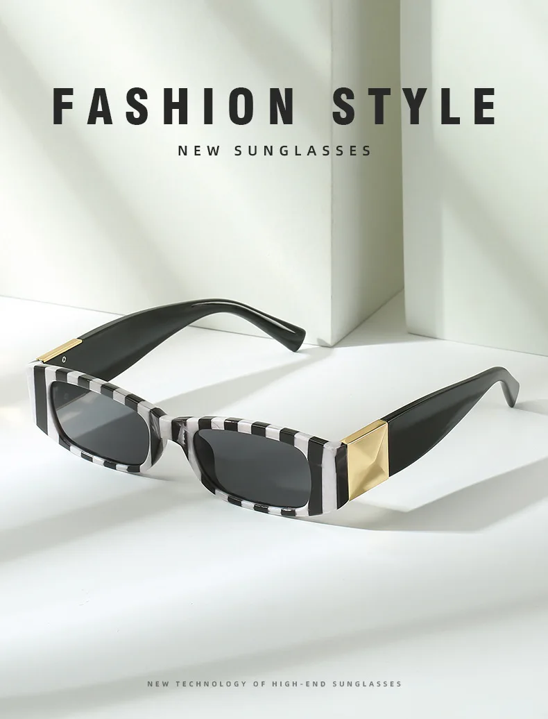 Fashion Square Sunglasses Women Small Frame Glasses Retro Sunglass